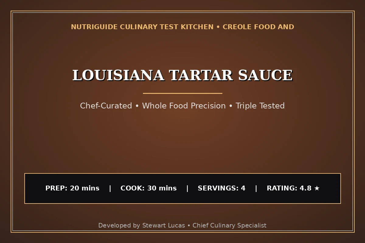 Louisiana Tartar Sauce