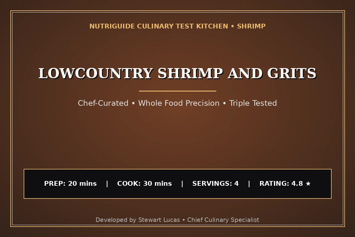 Lowcountry Shrimp And Grits