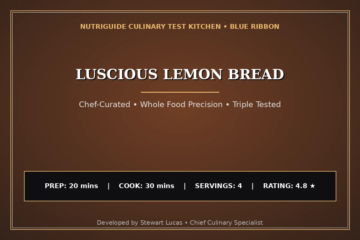 Luscious Lemon Bread