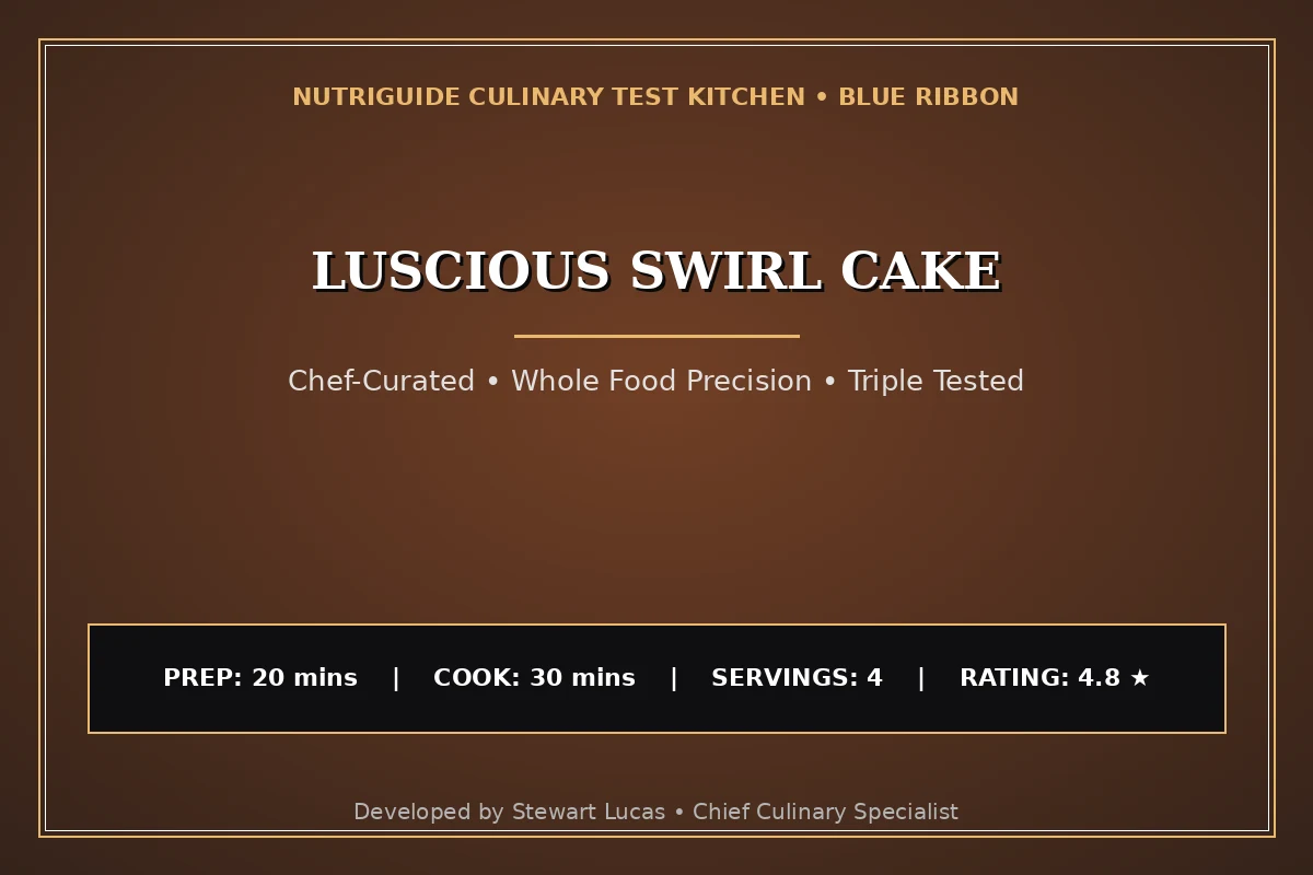 Luscious Swirl Cake
