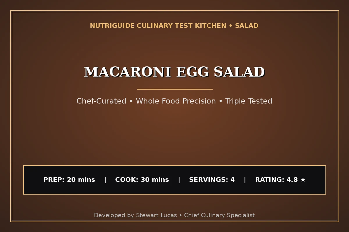 Macaroni Egg Salad