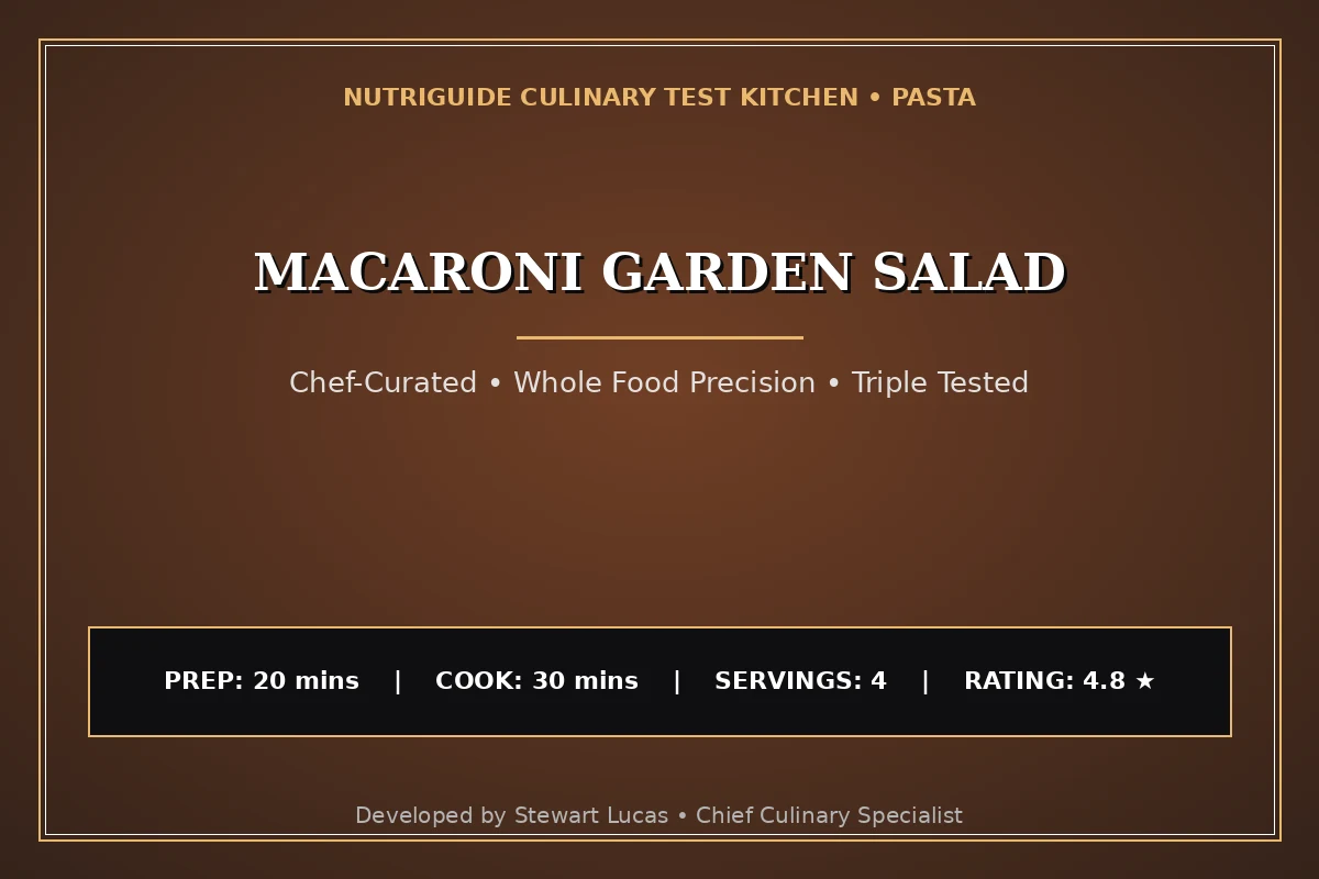 Macaroni Garden Salad