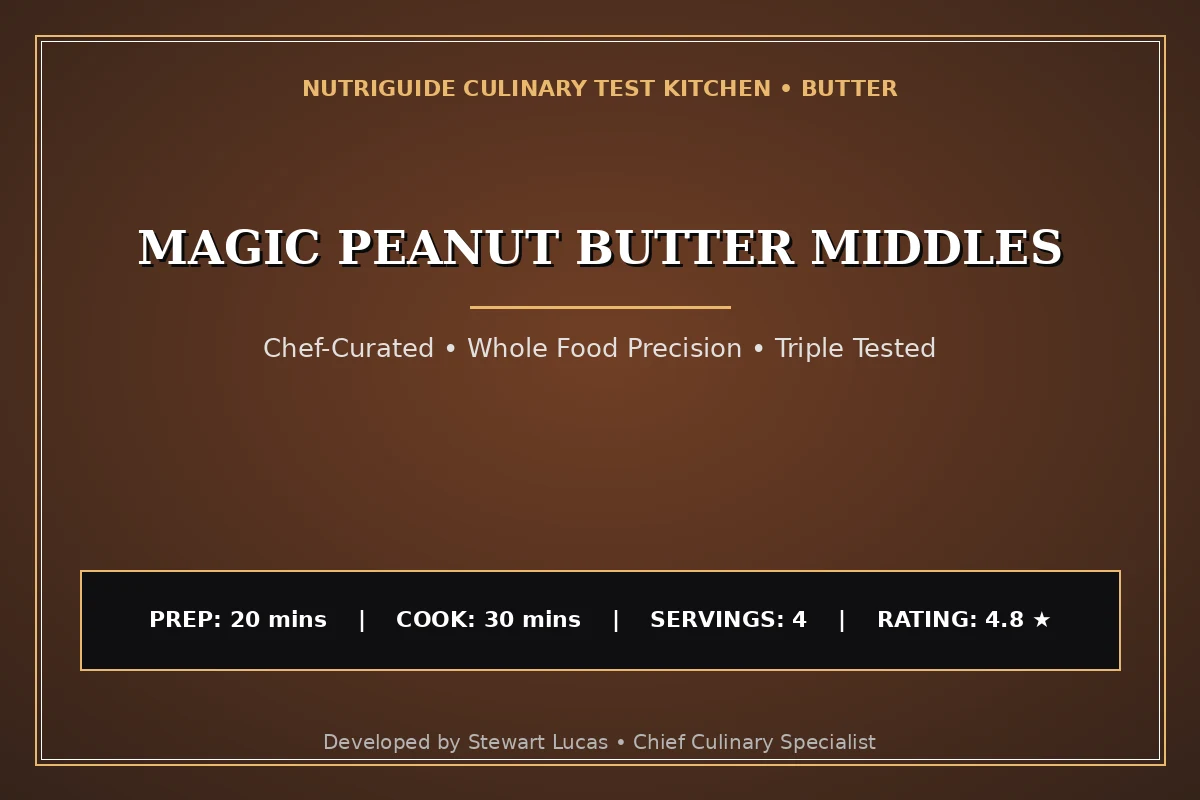 Magic Peanut Butter Middles