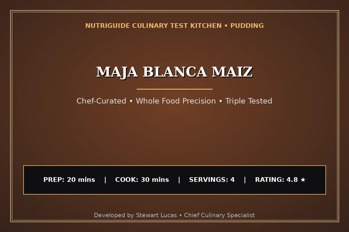 Maja Blanca Maiz