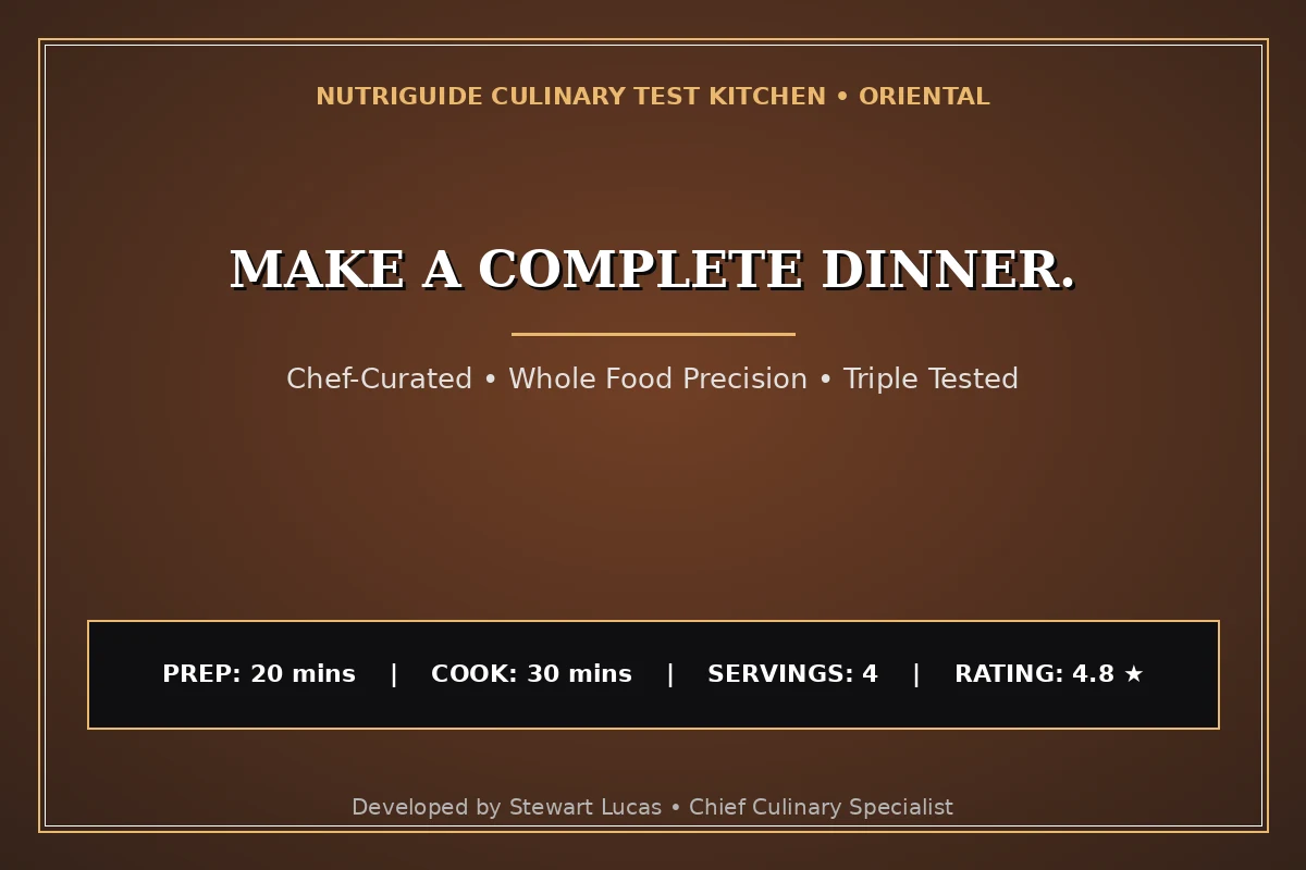 Make A Complete Dinner.
