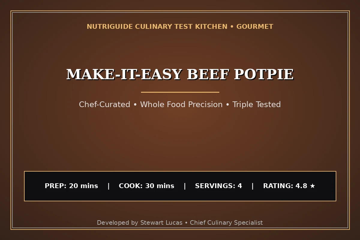 Make-It-Easy Beef Potpie