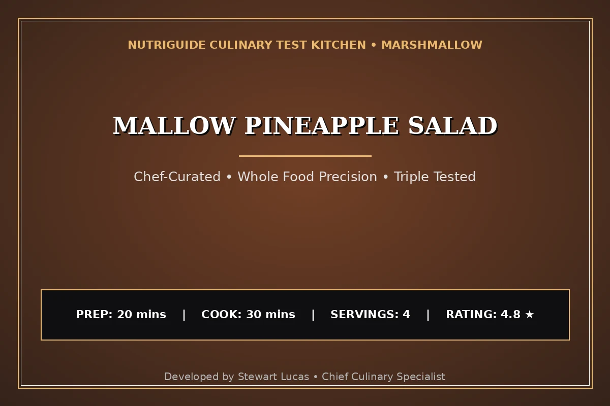 Mallow Pineapple Salad