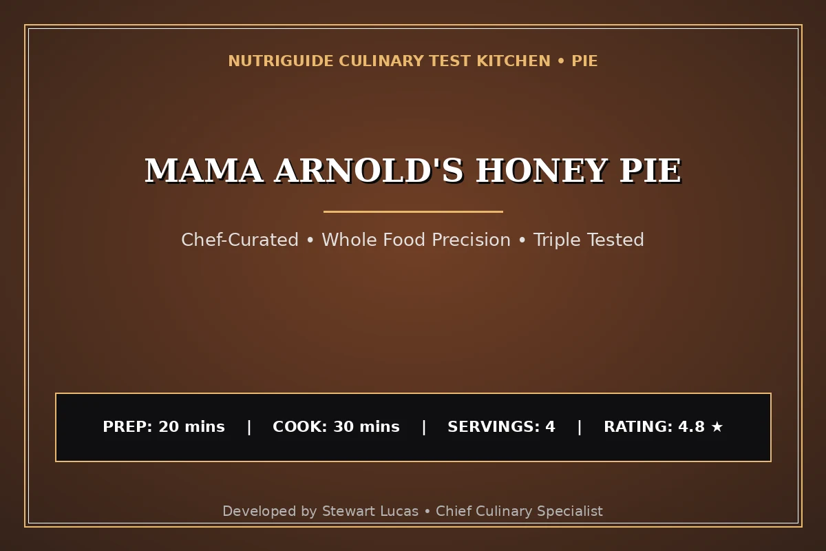 Mama Arnold'S Honey Pie
