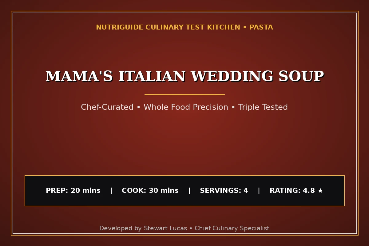 Mama'S Italian Wedding Soup