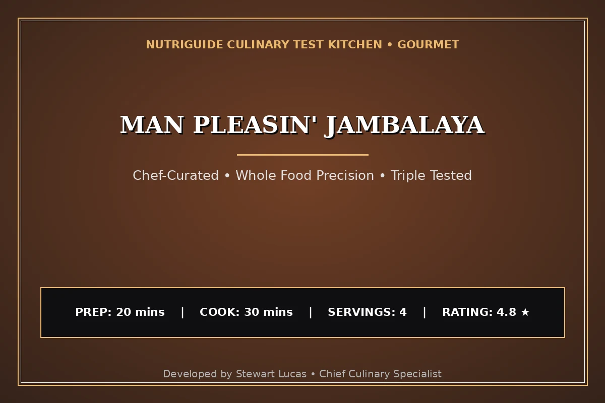 Man Pleasin' Jambalaya