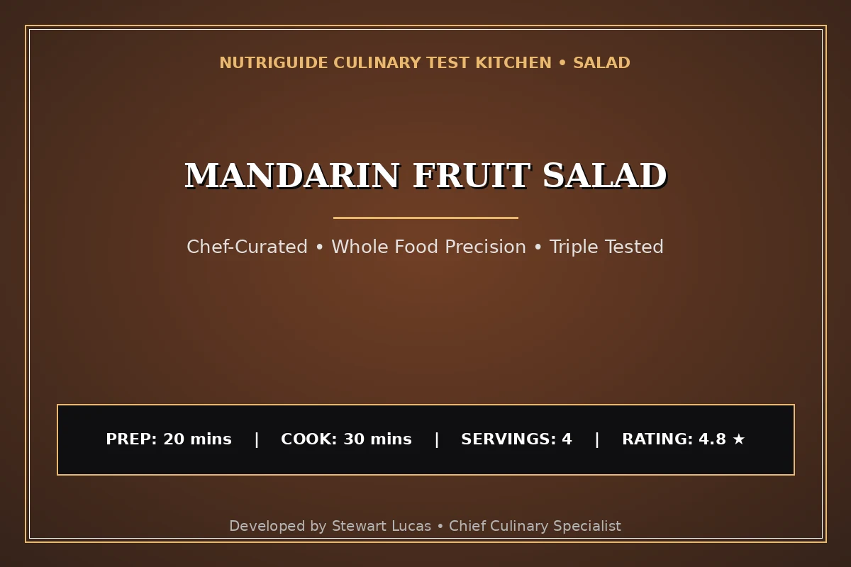 Mandarin Fruit Salad