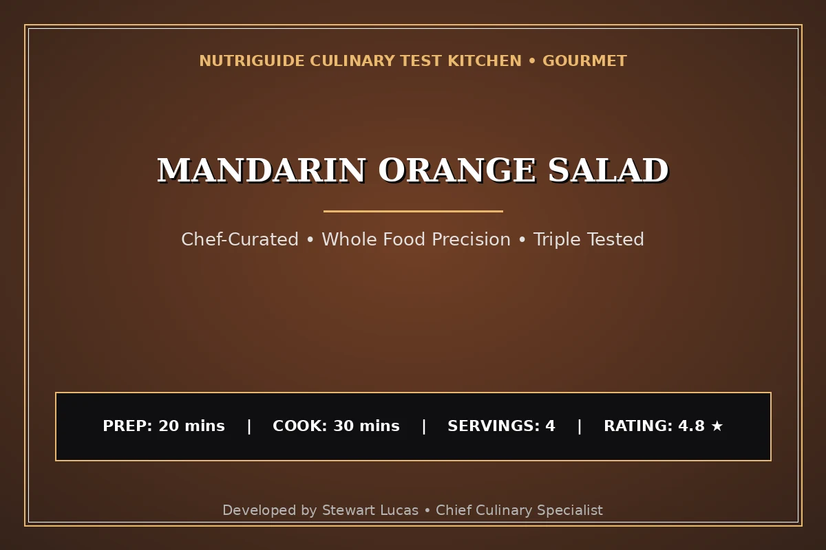 Mandarin Orange Salad
