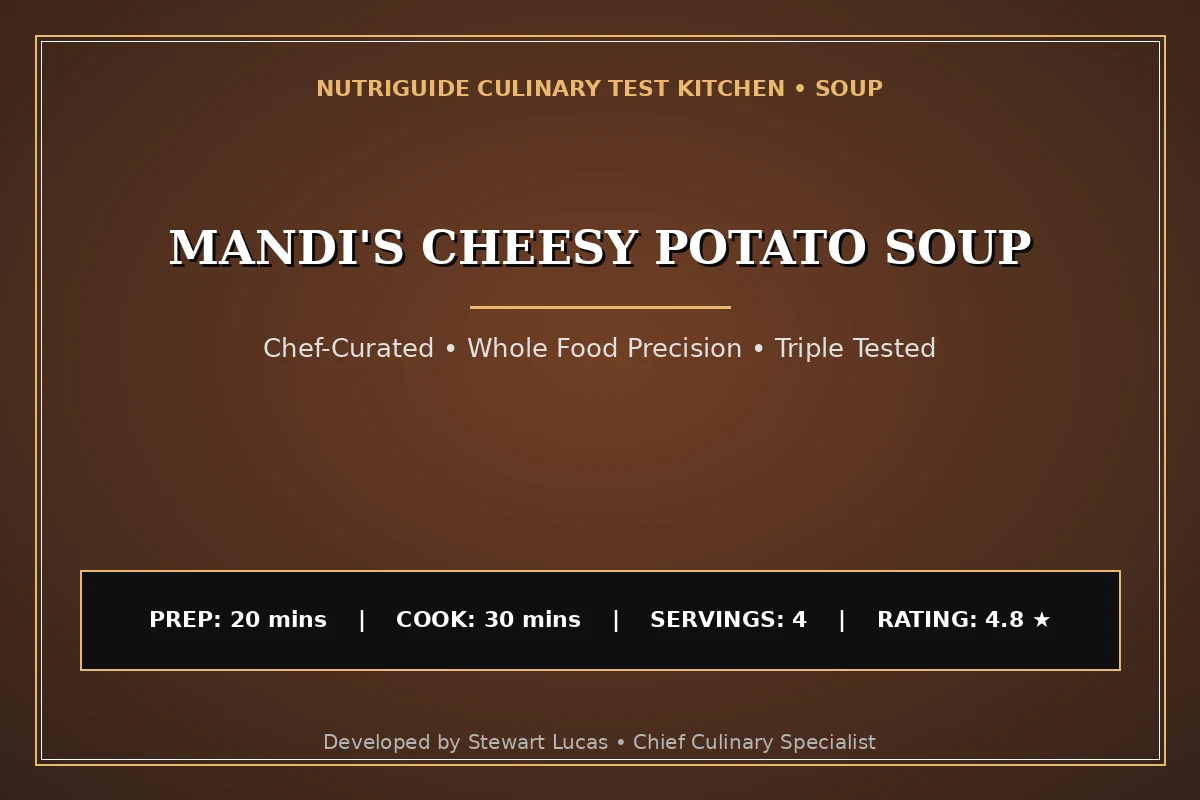 Mandi'S Cheesy Potato Soup