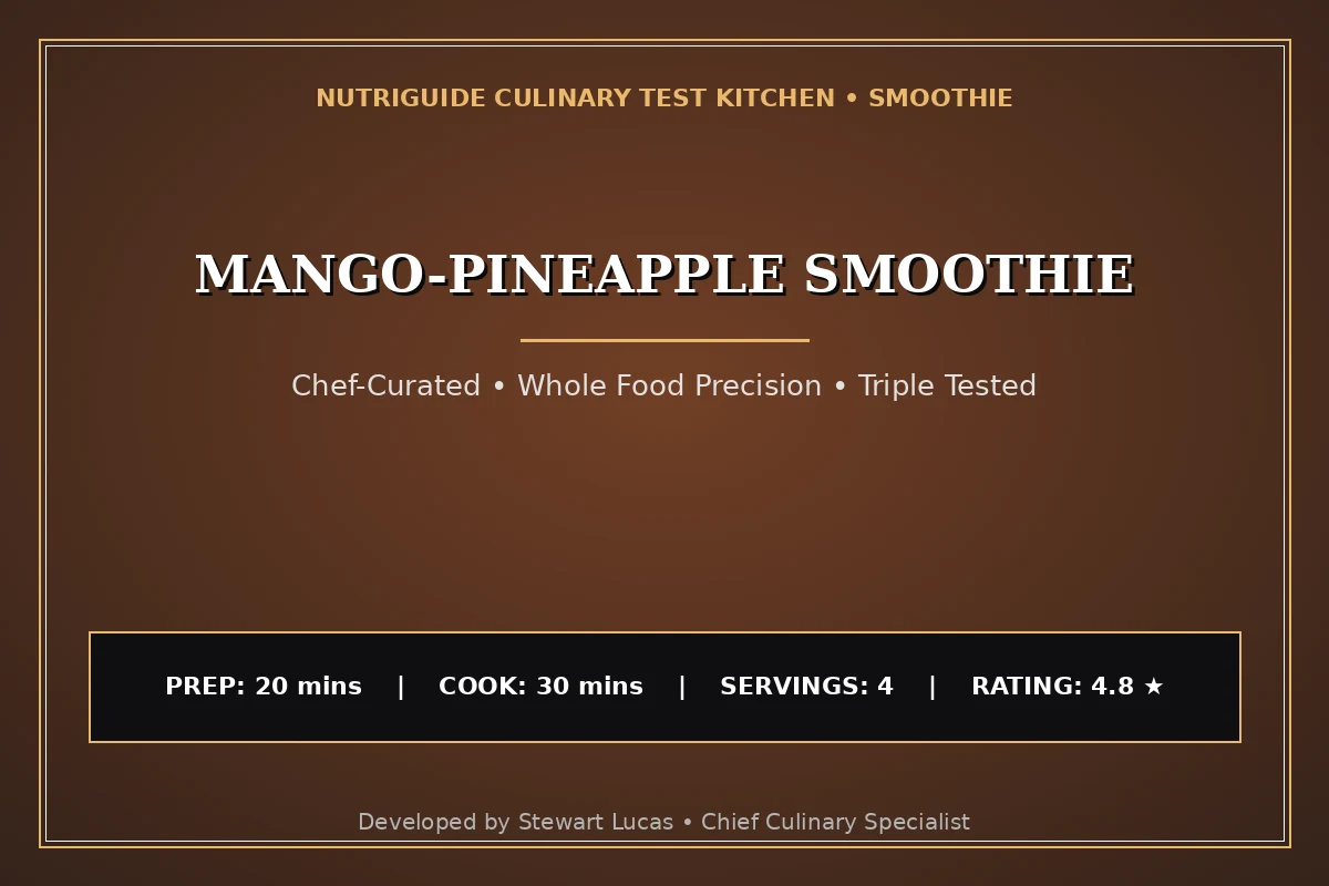 Mango-Pineapple Smoothie