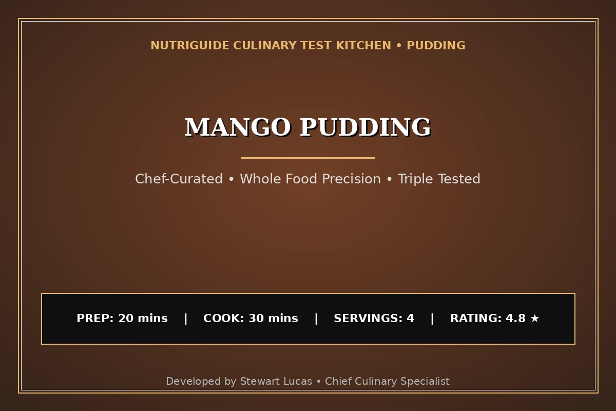 Mango Pudding
