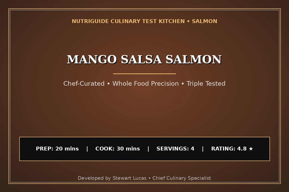 Mango Salsa Salmon
