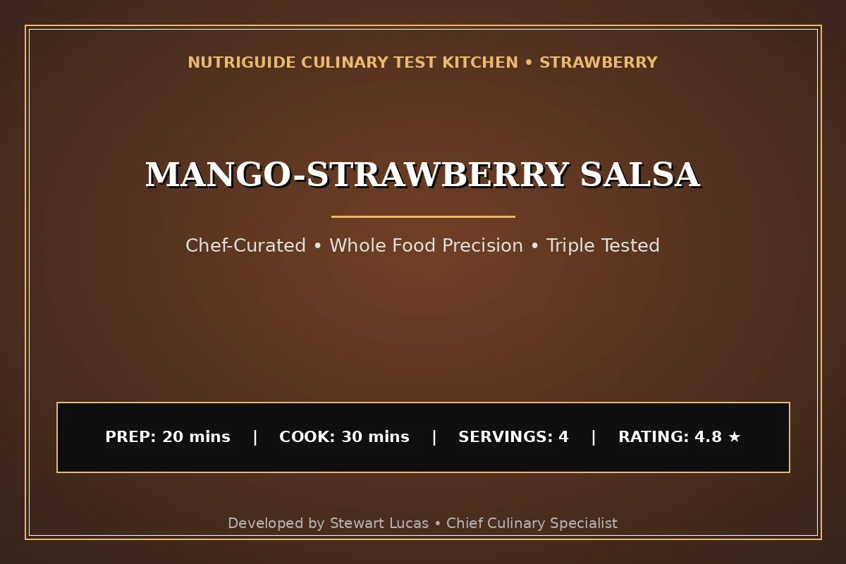 Mango-Strawberry Salsa