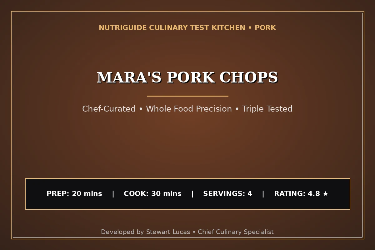 Mara'S Pork Chops