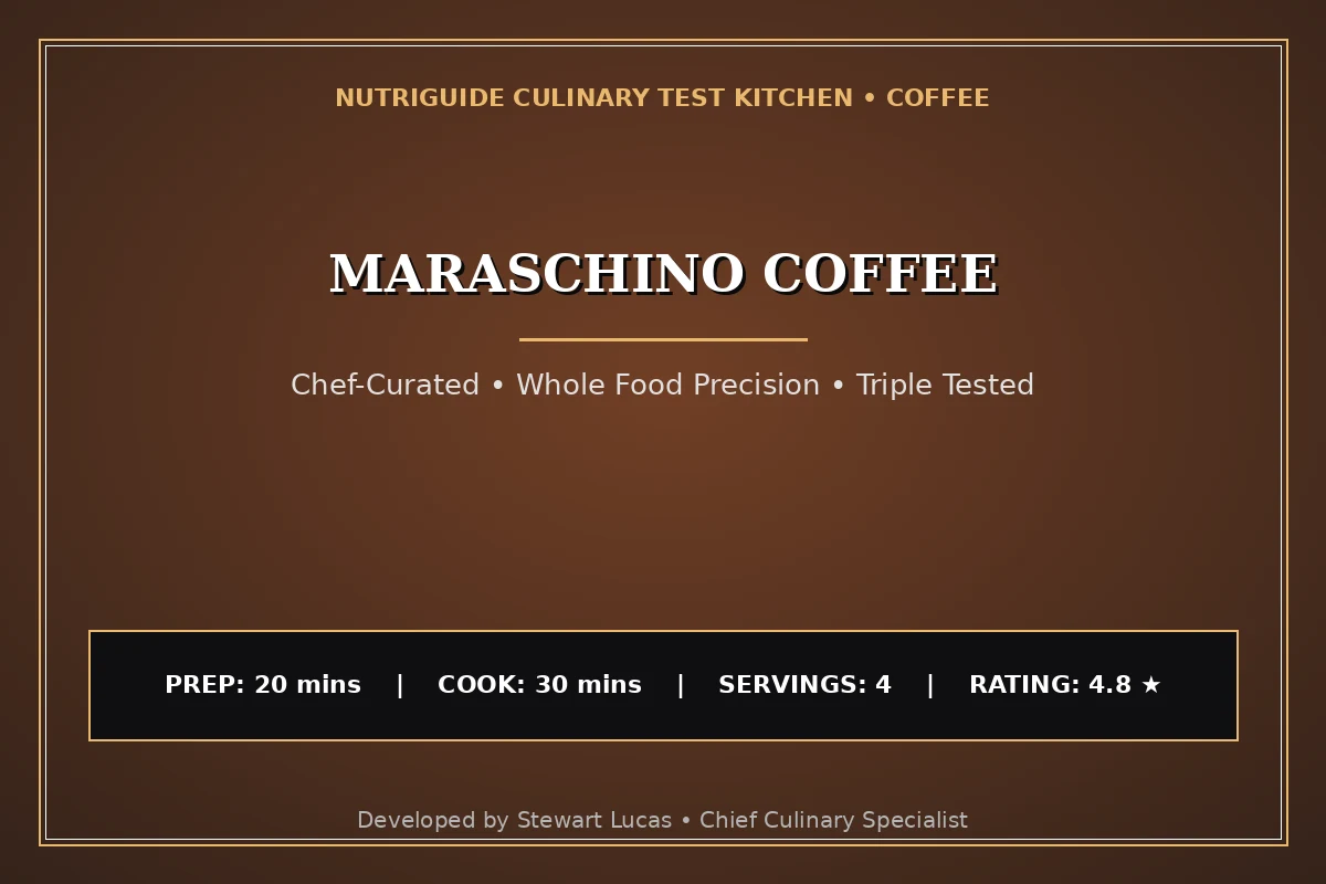 Maraschino Coffee