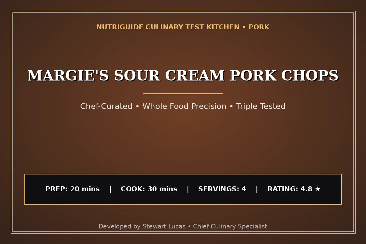 Margie'S Sour Cream Pork Chops