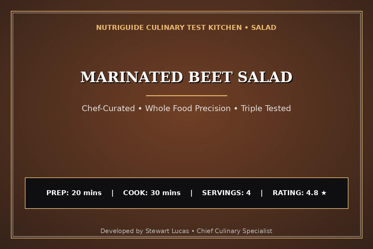 Marinated Beet Salad