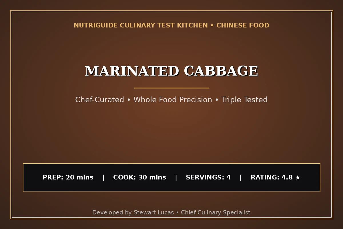 Marinated Cabbage
