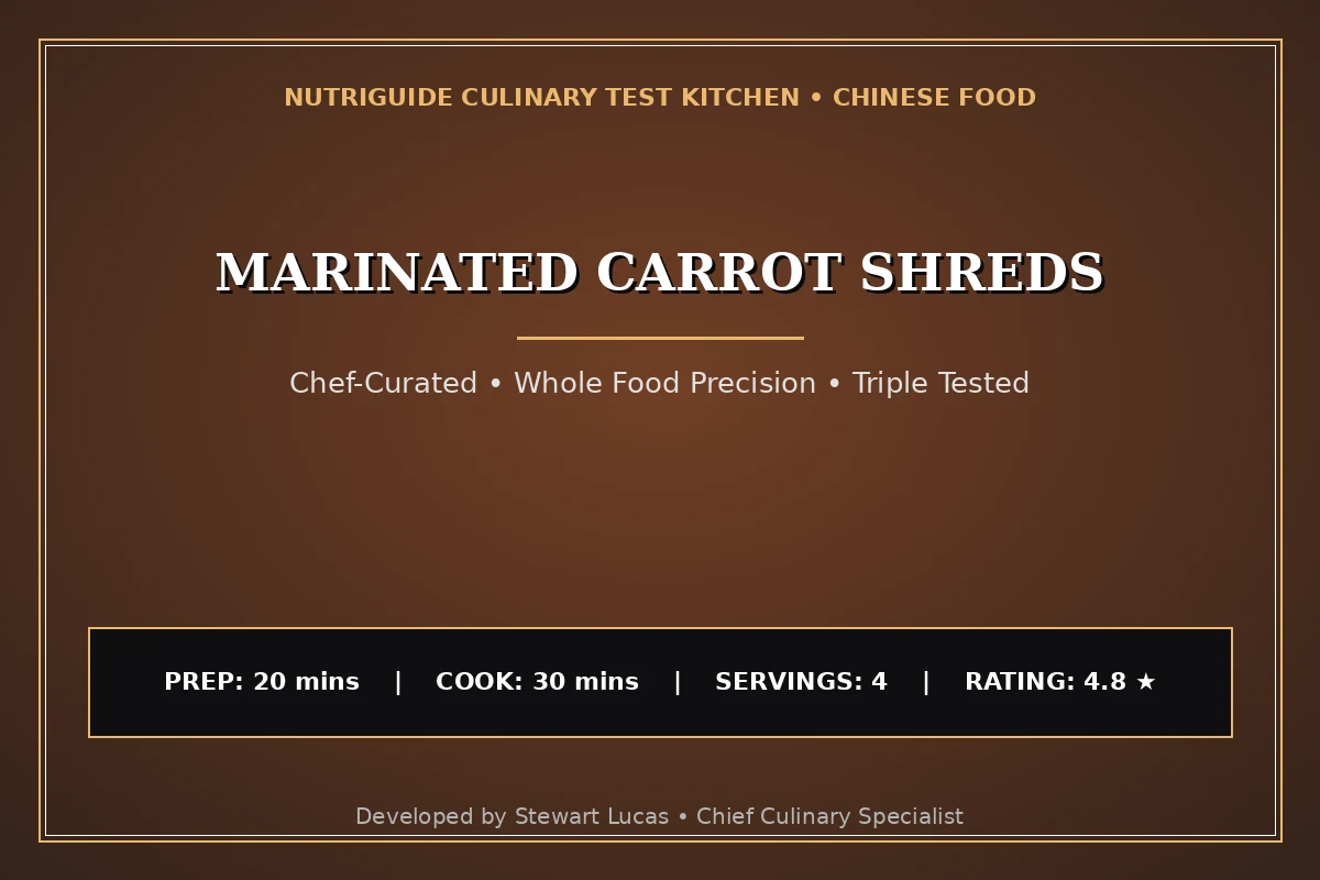 Marinated Carrot Shreds