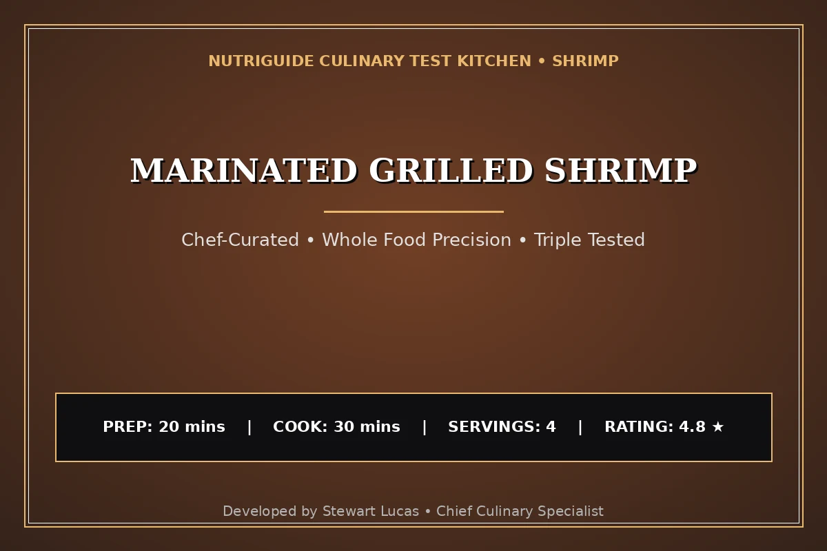 Marinated Grilled Shrimp