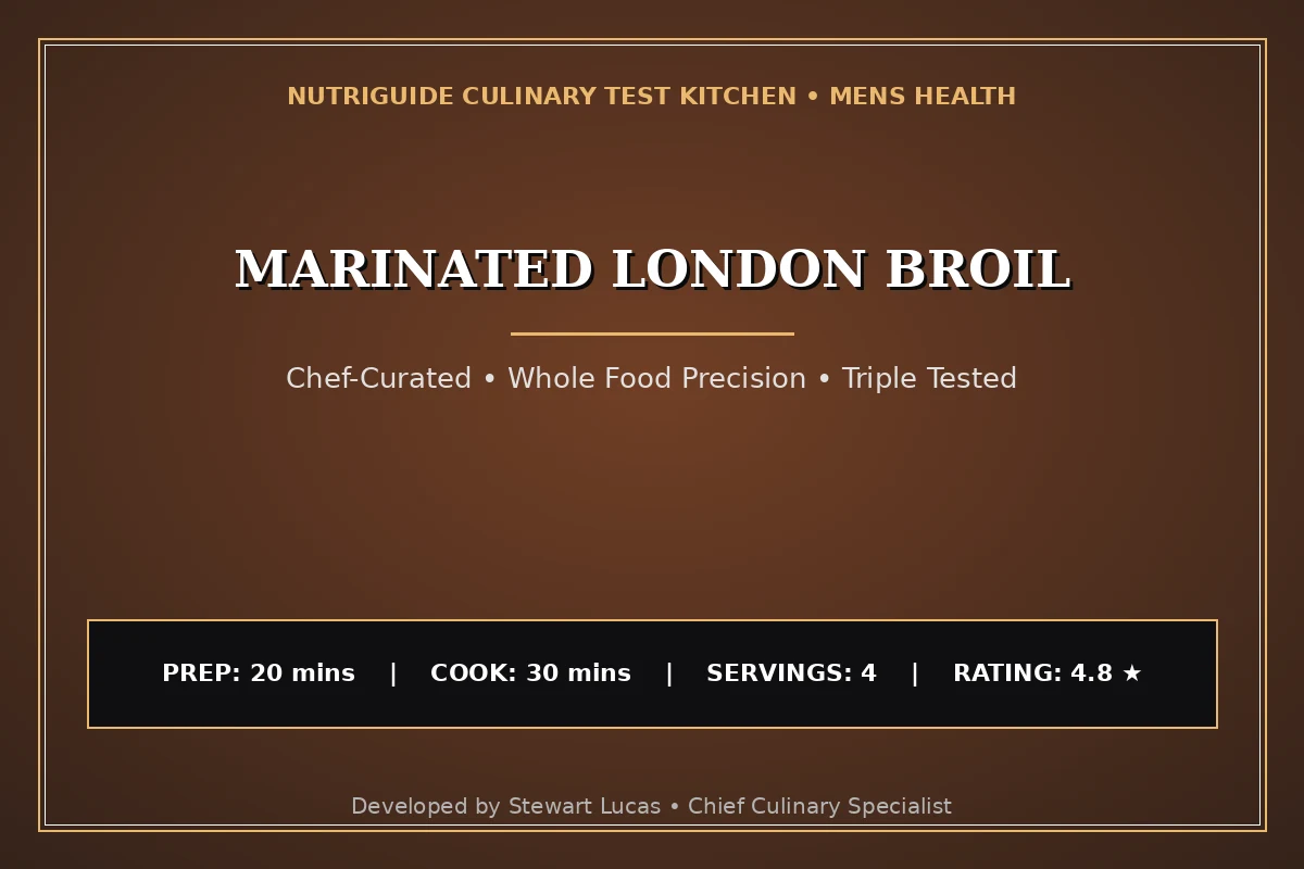 Marinated London Broil