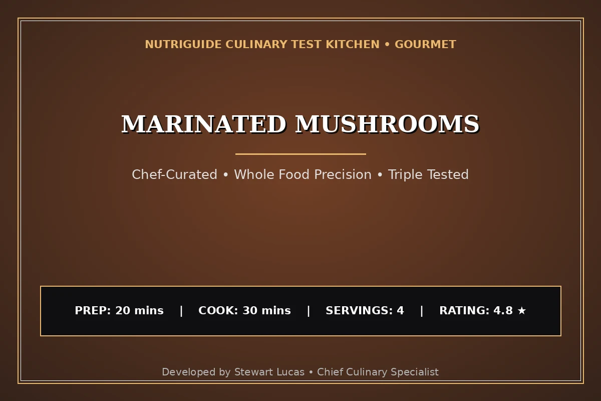 Marinated Mushrooms