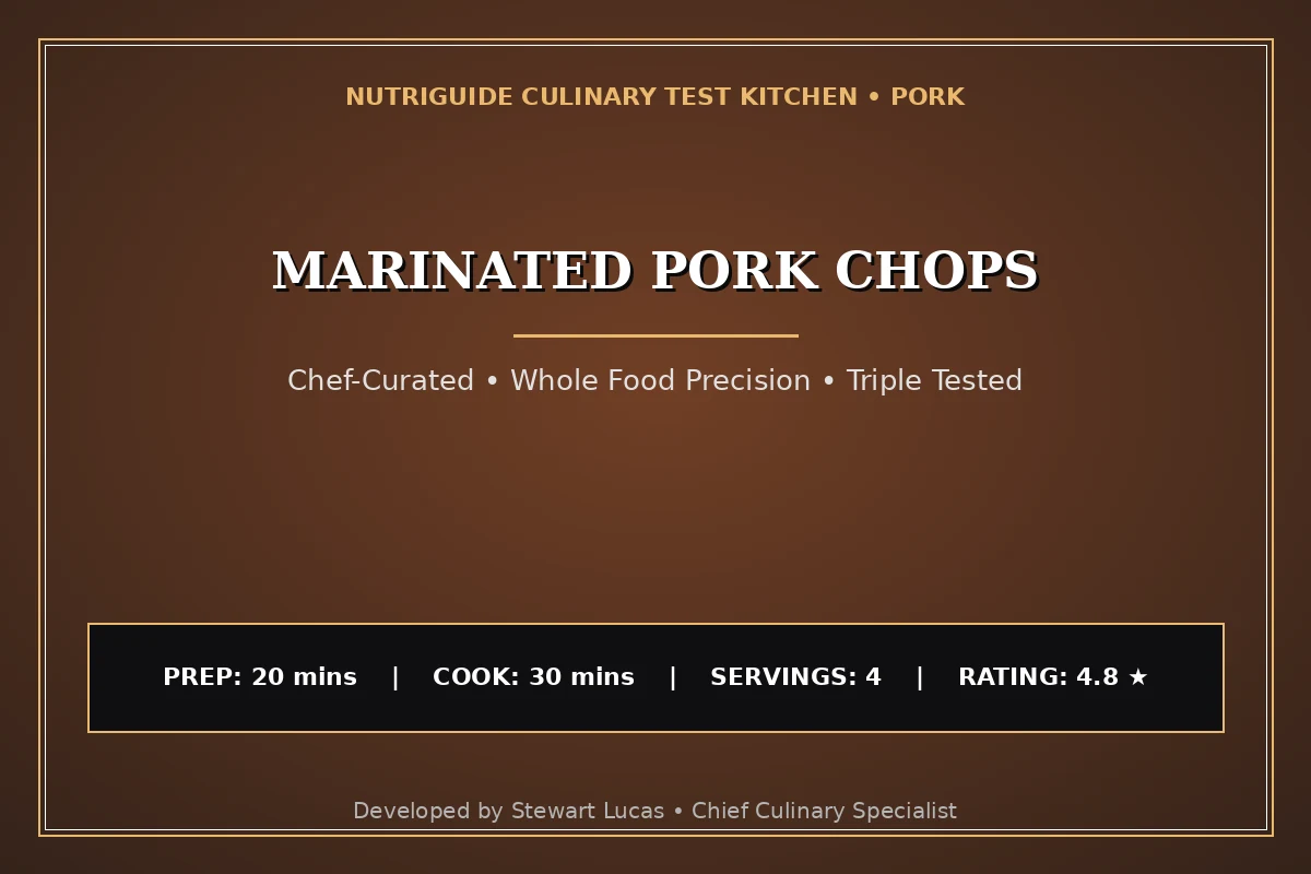 Marinated Pork Chops