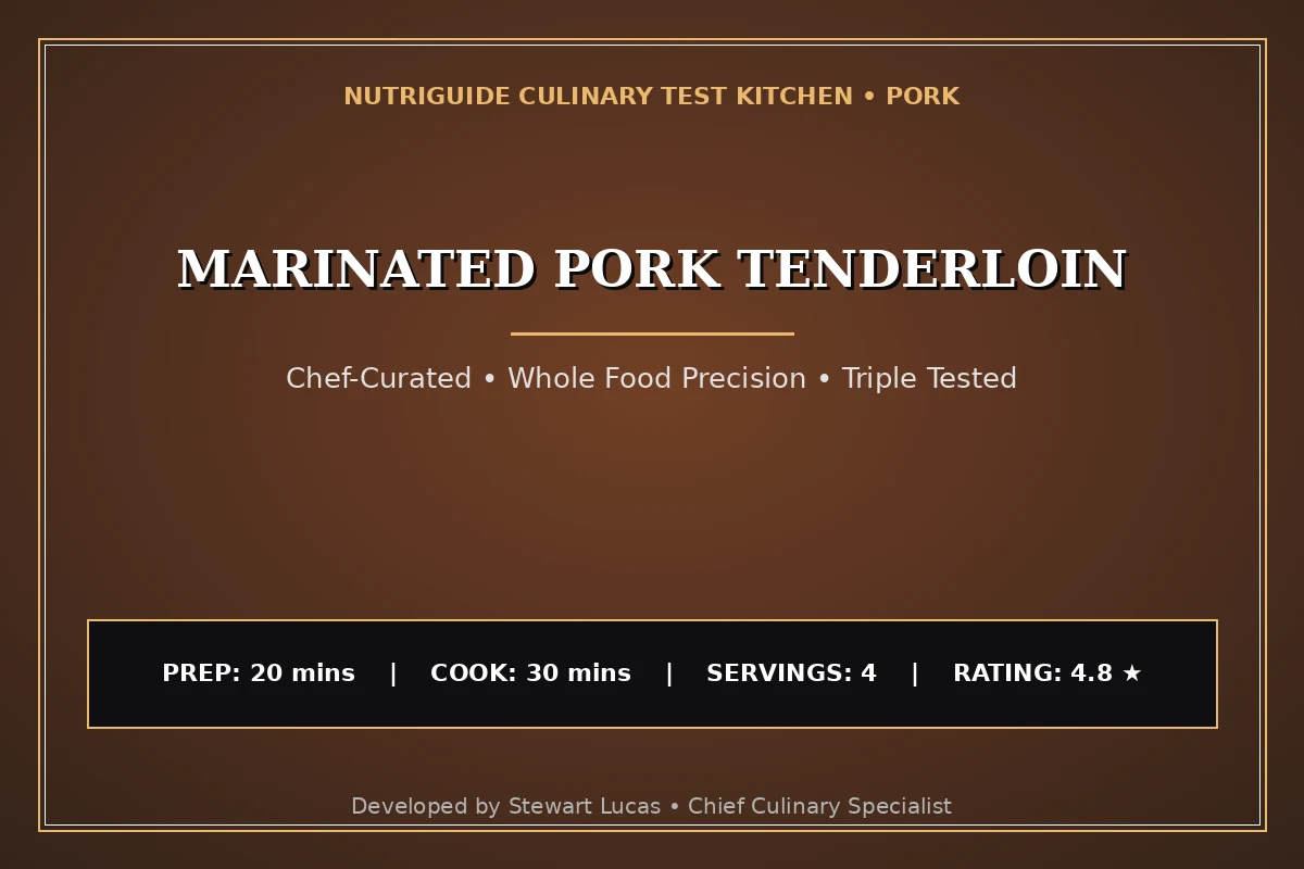 Marinated Pork Tenderloin
