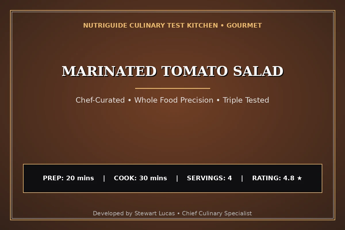 Marinated Tomato Salad