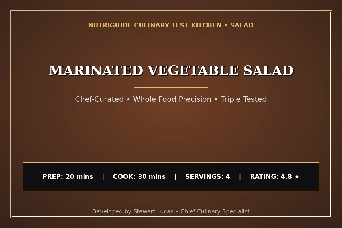 Marinated Vegetable Salad