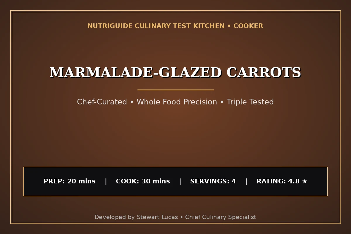 Marmalade-Glazed Carrots