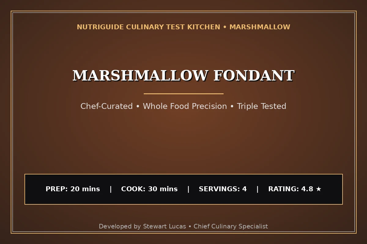 Marshmallow Fondant