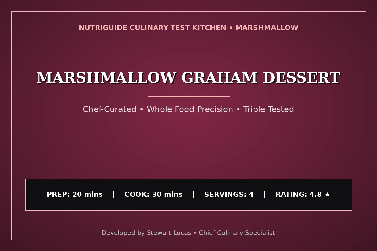 Marshmallow Graham Dessert