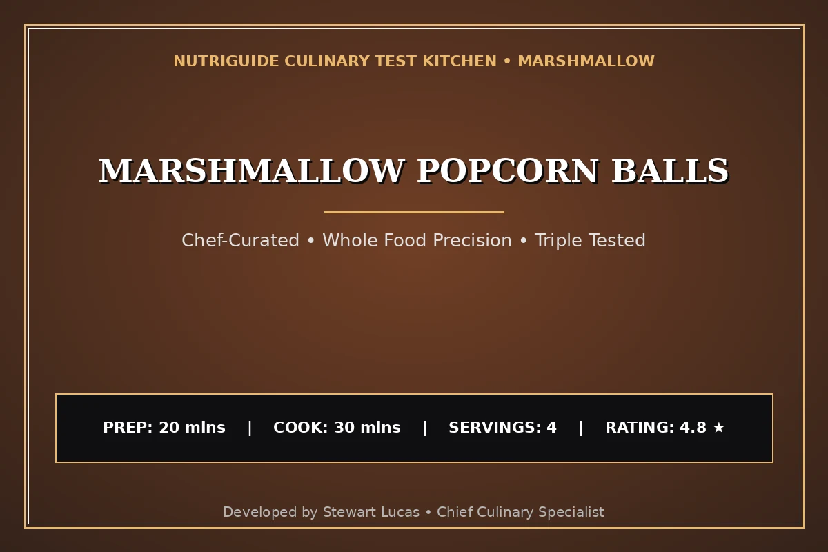Marshmallow Popcorn Balls