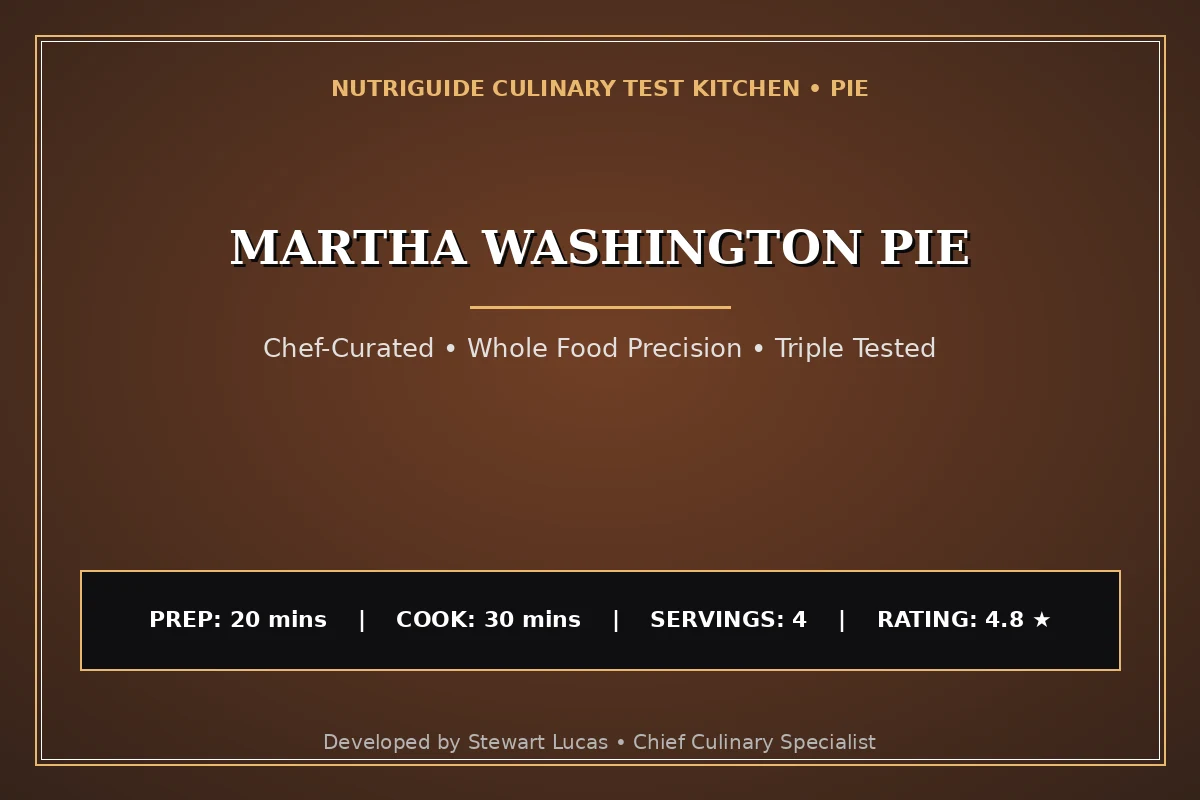 Martha Washington Pie
