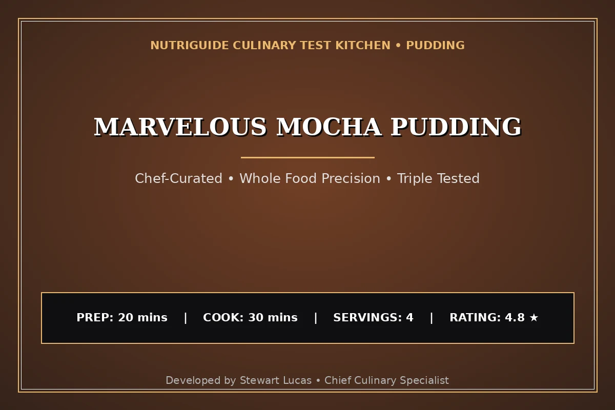 Marvelous Mocha Pudding