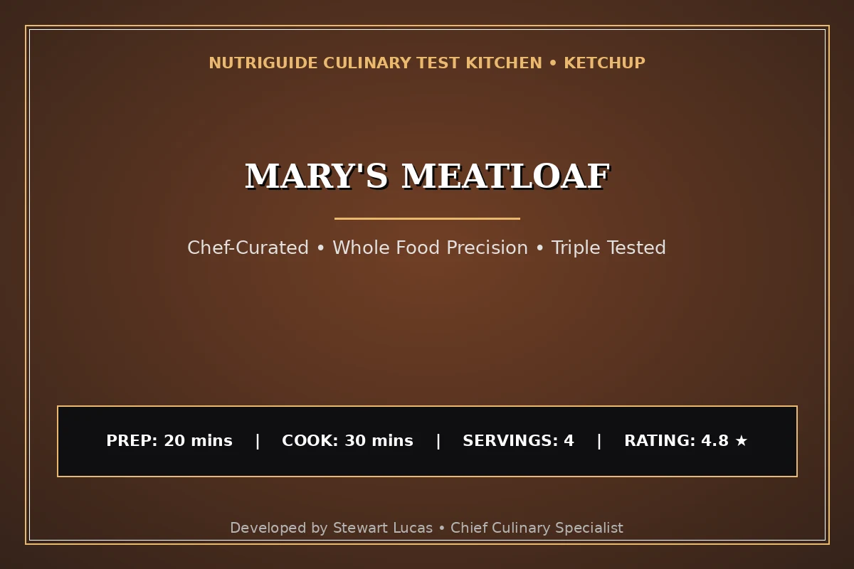 Mary'S Meatloaf