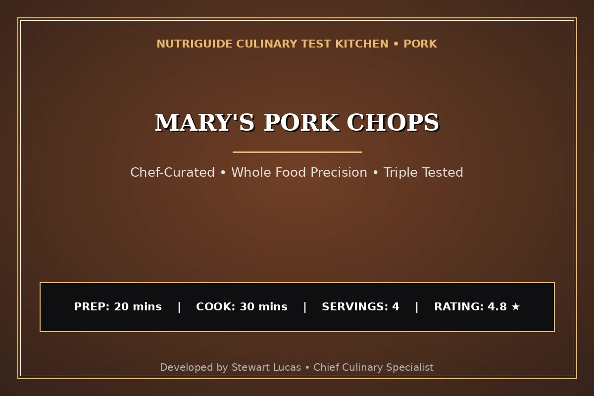 Mary'S Pork Chops