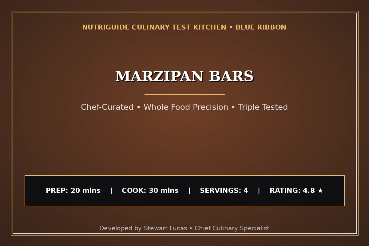 Marzipan Bars