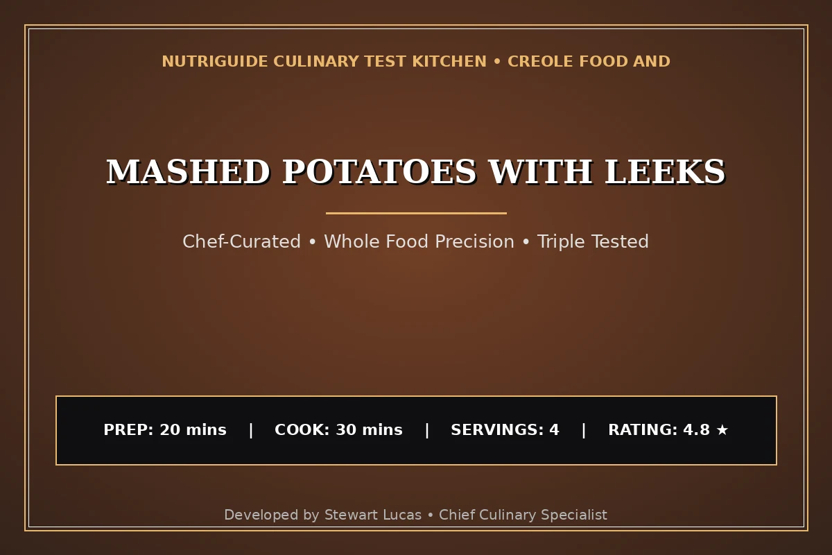 Mashed Potatoes With Leeks