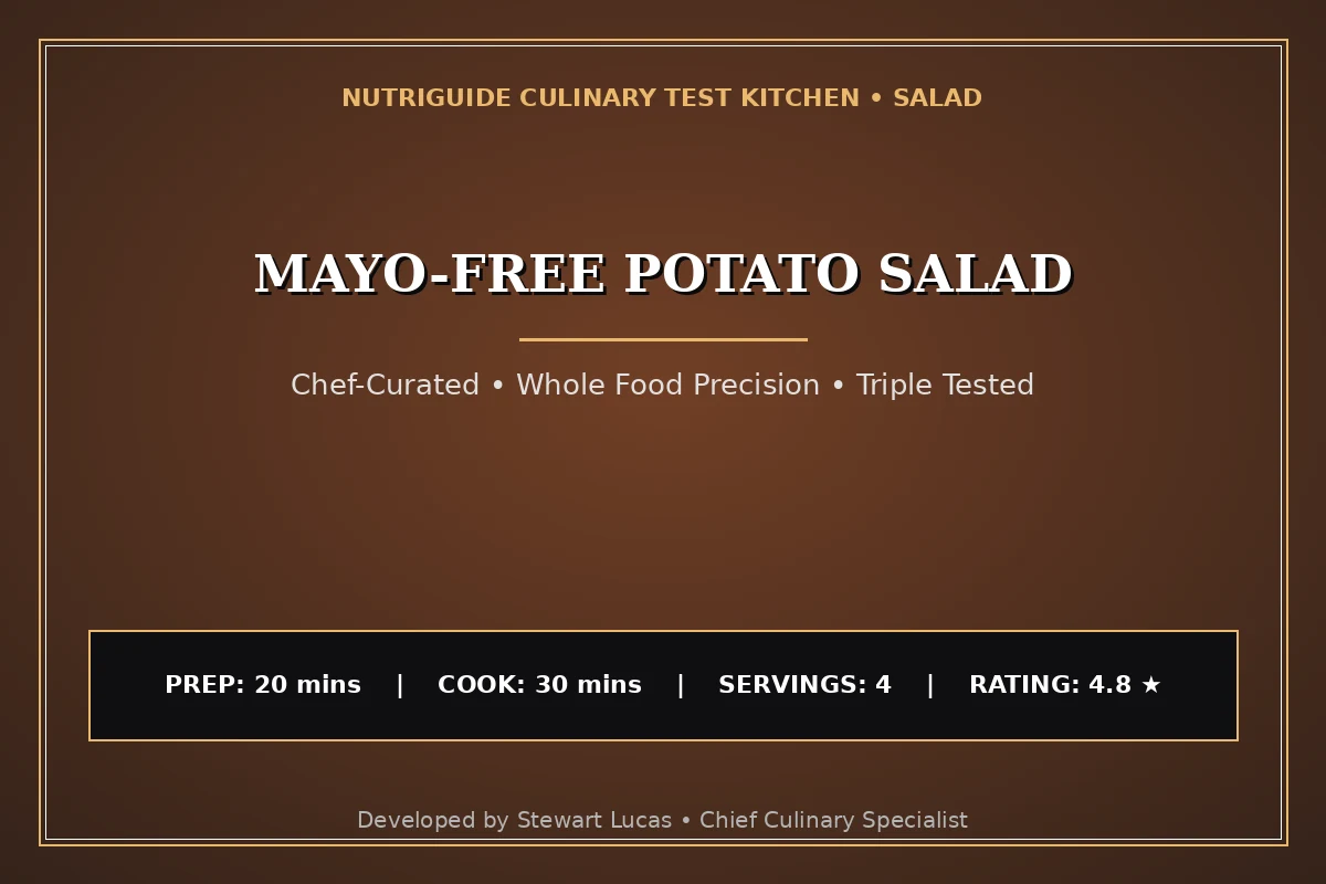 Mayo-Free Potato Salad