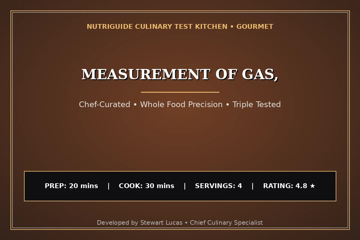 Measurement Of Gas,