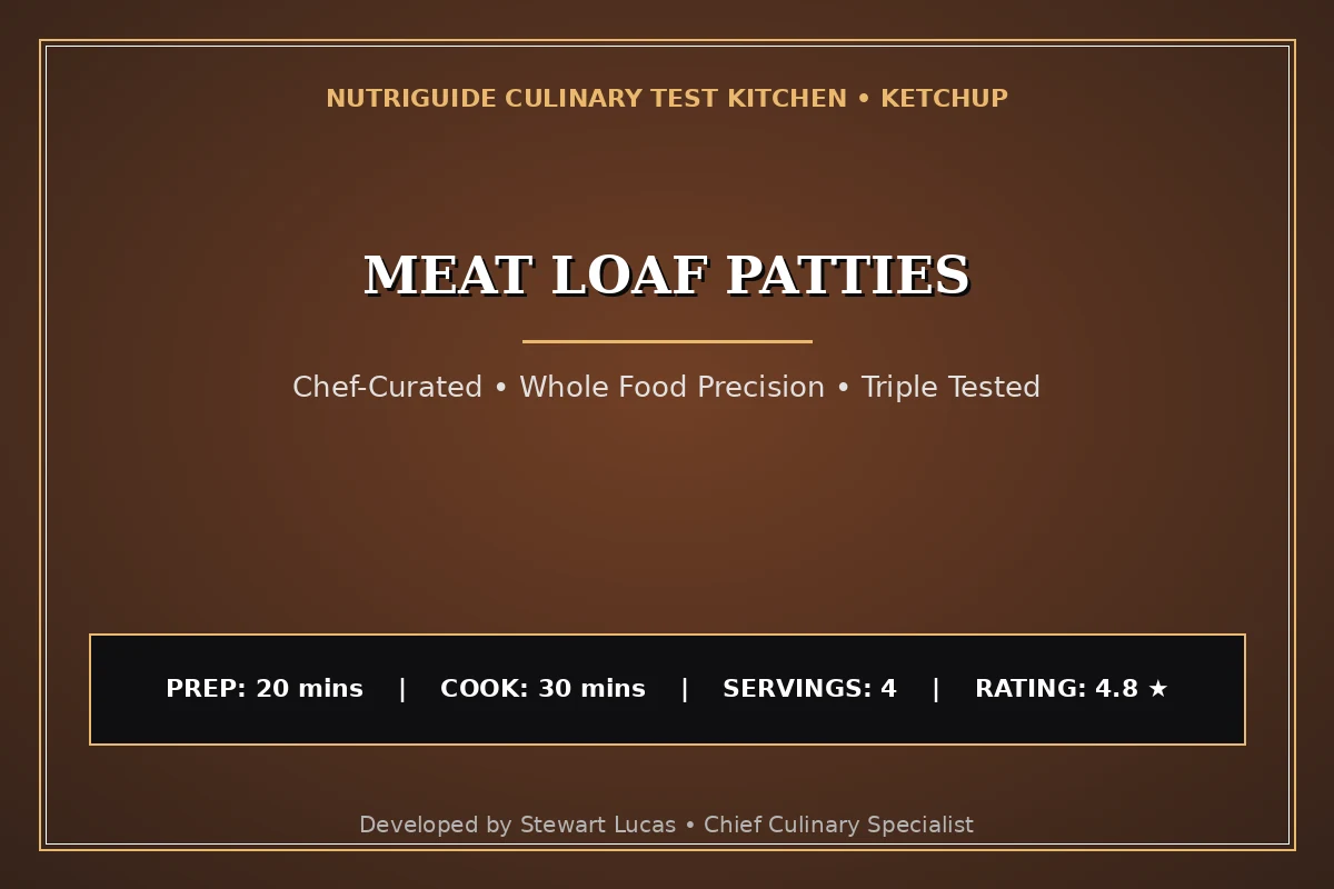 Meat Loaf Patties