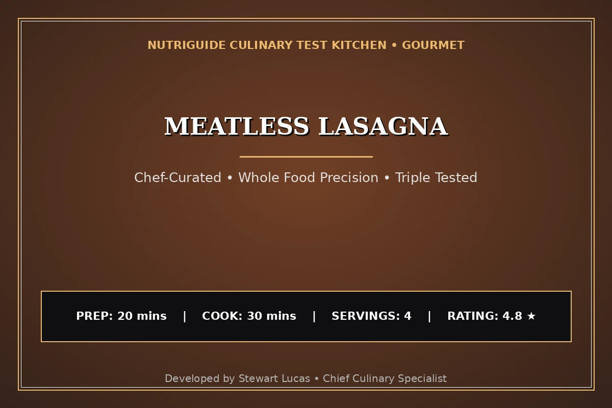Meatless Lasagna