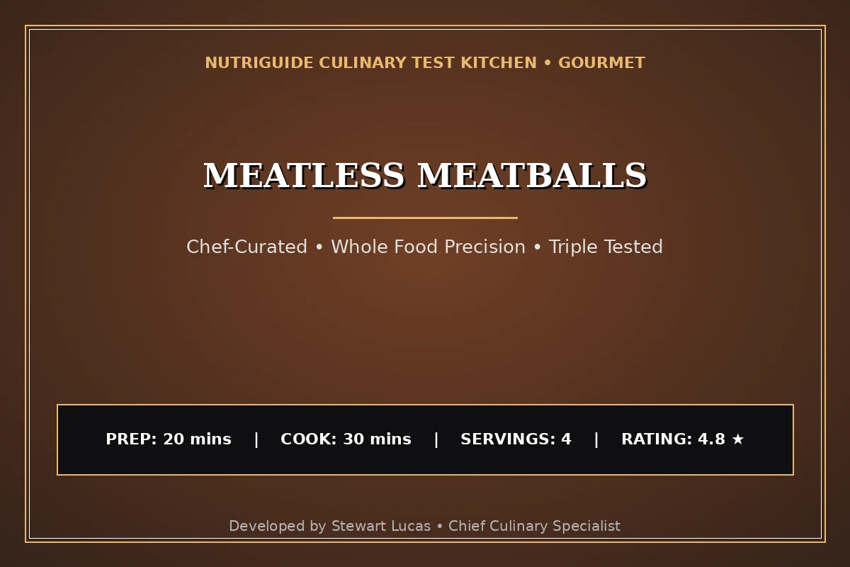 Meatless Meatballs