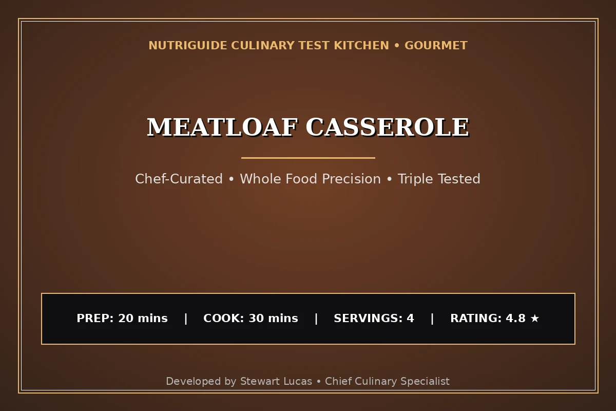 Meatloaf Casserole
